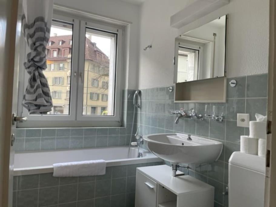 Cozy, Sunny, City Center 1 Bedroom Flat Zürich Exteriör bild